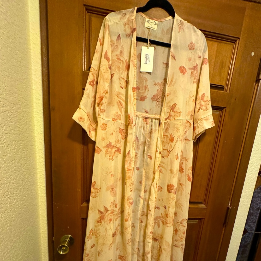 Beautiful flowing Boho Dress by Mia, Joy. Can be worn so many different ways.